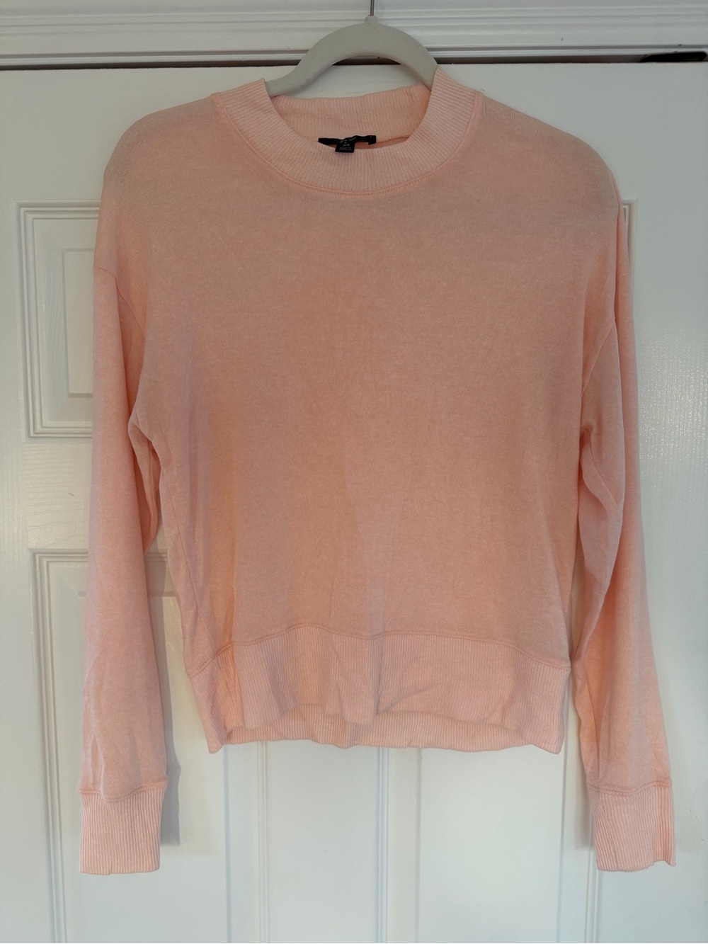 J. Crew Peach Crewneck Sweater